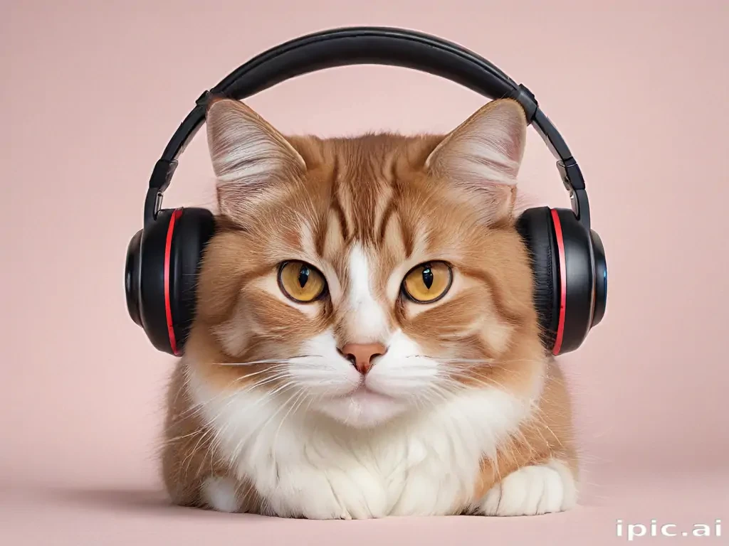 cat headphones png