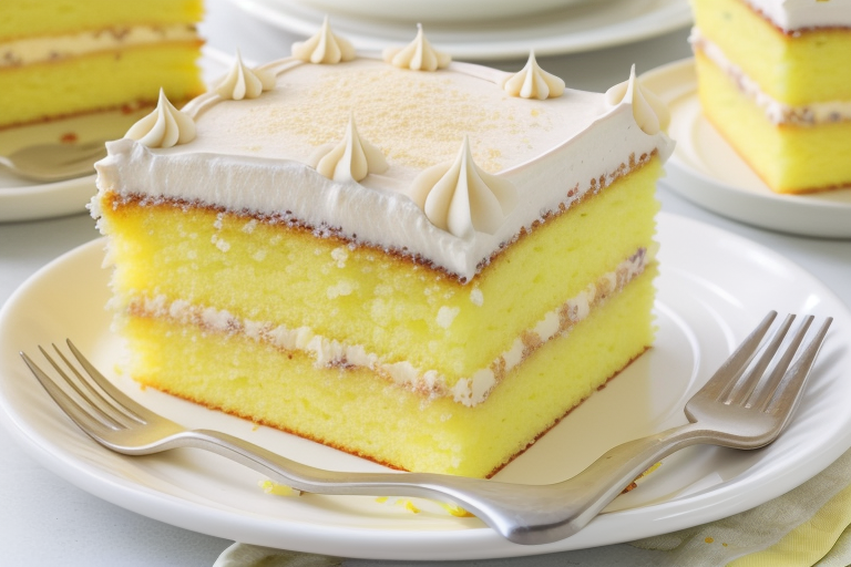 poke cake with yellow cake mix