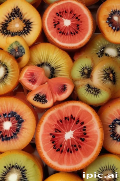 aesthetic fruit background