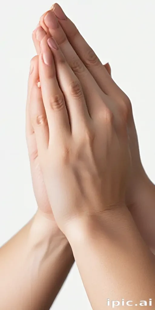 pray hands png