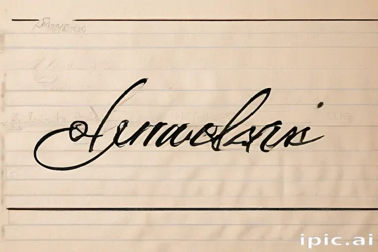 kimberly in cursive