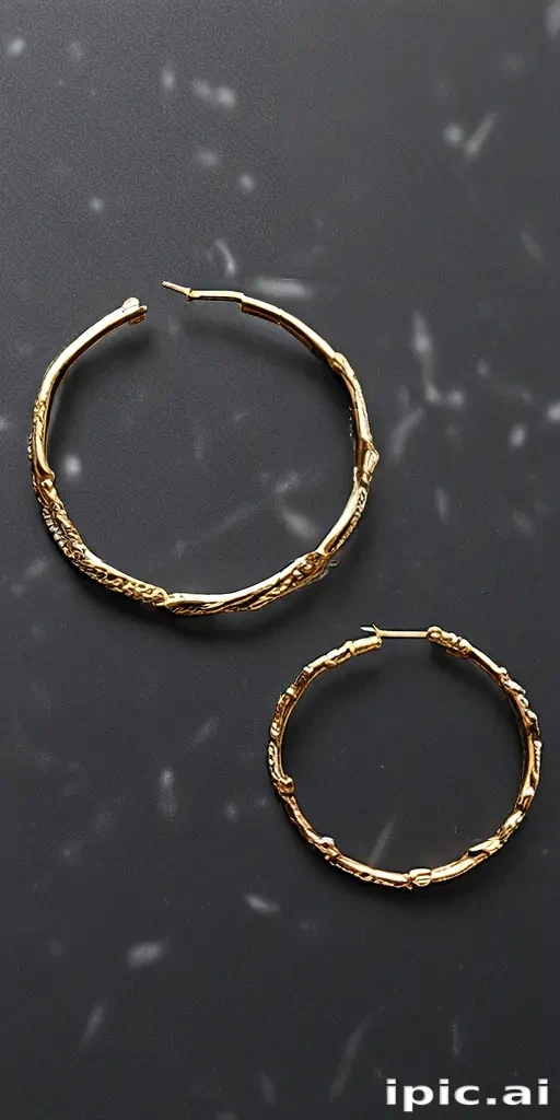 hoop earrings png