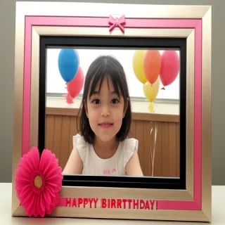 birthday frame