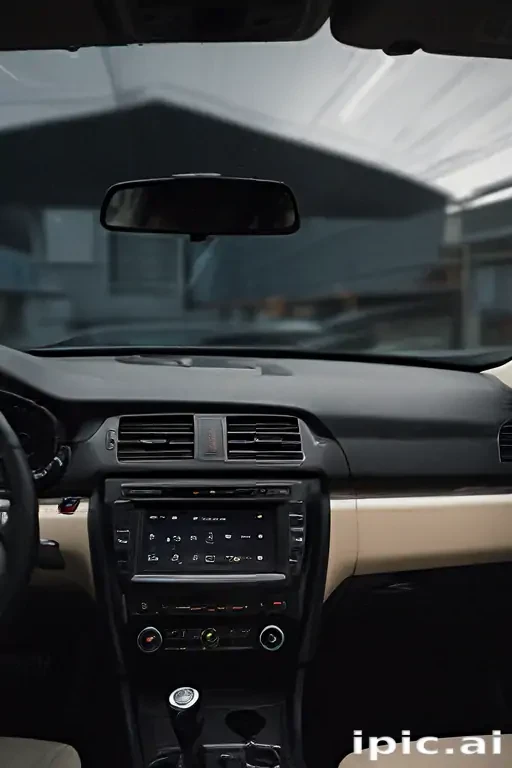 inside car background