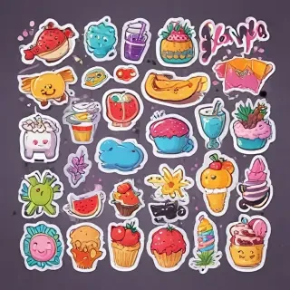 clipart of stickers