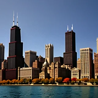 chicago skyline png