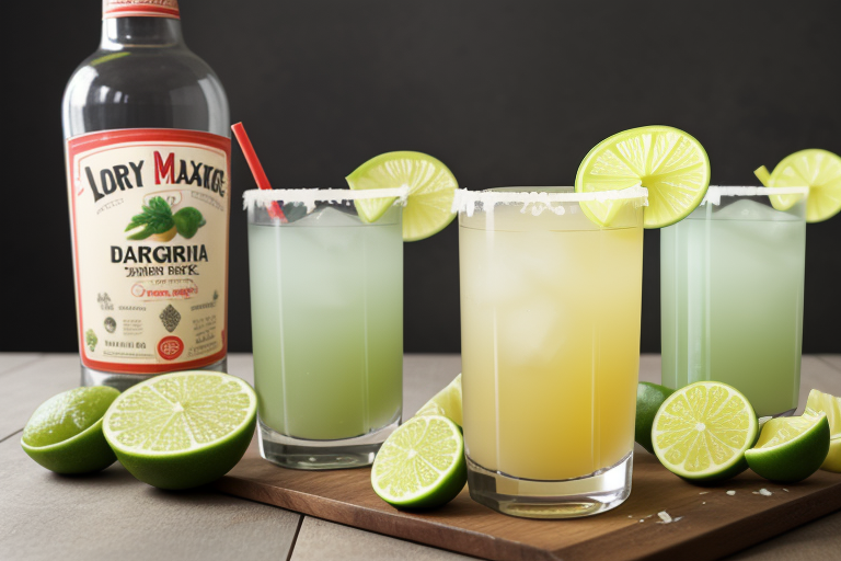 do margarita mixes have alcohol