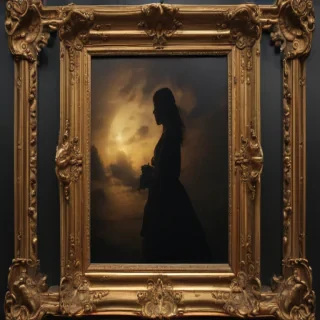 background with frame