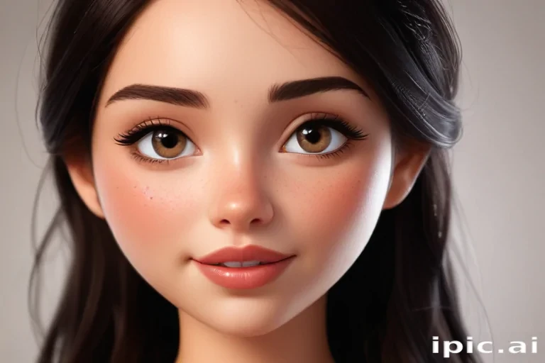 brunette cartoon characters