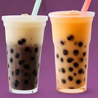 boba tea background