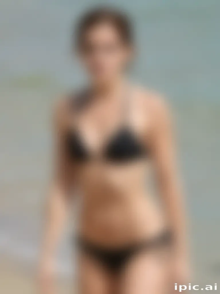 emma watson bikini ai