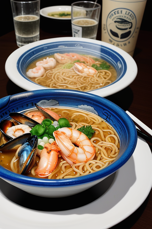 all blue seafood and ramen house
