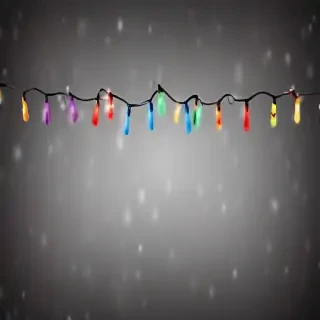 xmas lights png