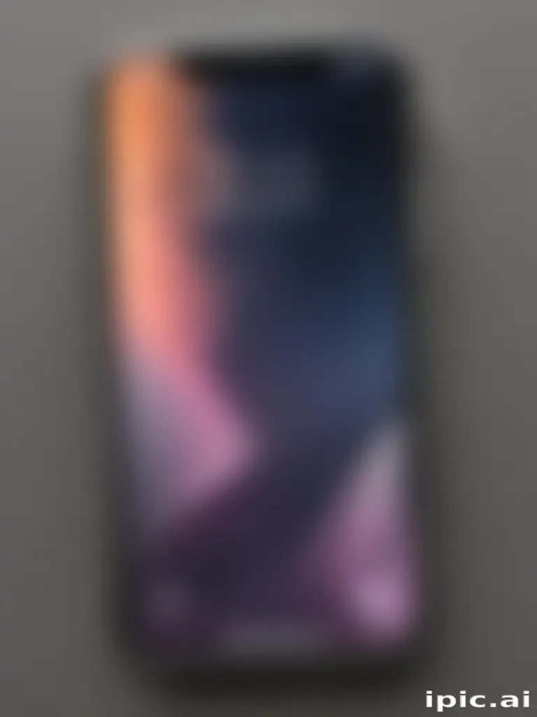 iphone with transparent background
