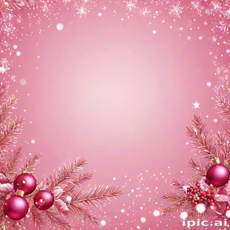 christmas background pink