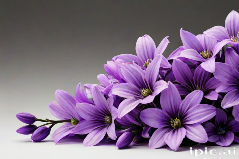 purple flowers png