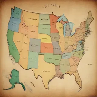 map of america