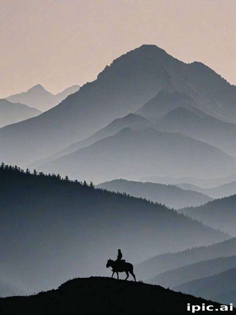 mountain silhouette