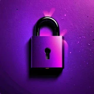 purple lock screen wallpaper