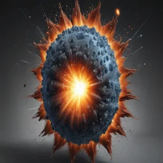 explosion transparent background