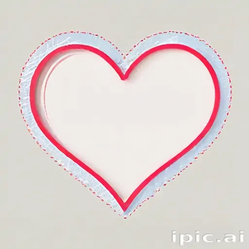 outline heart png