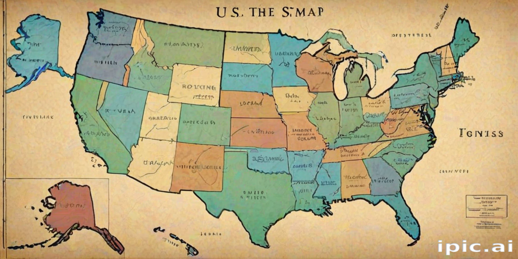 us states map