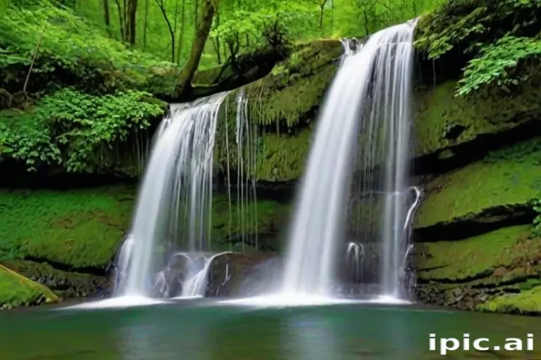 water fall wall paper