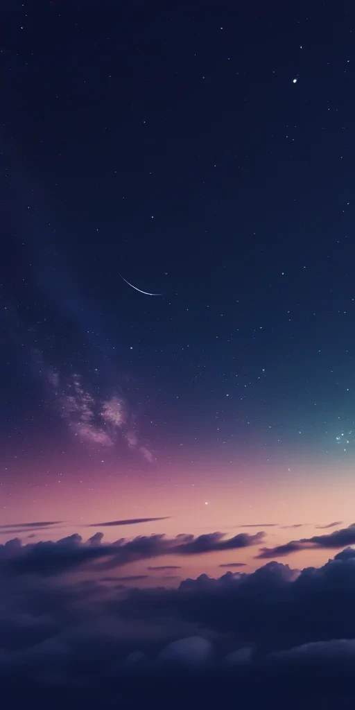 night sky iphone wallpaper