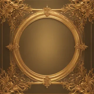 golden border
