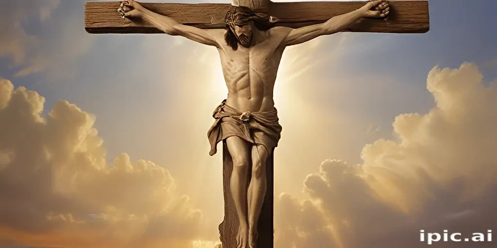 jesus christ on the cross pictures