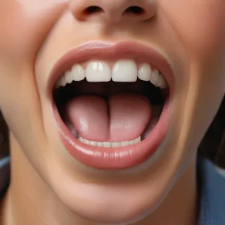 mouth transparent