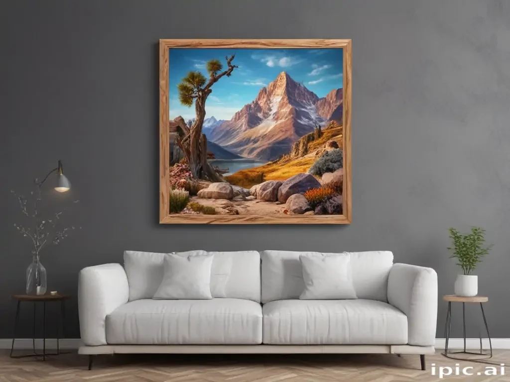 wall art mockup free