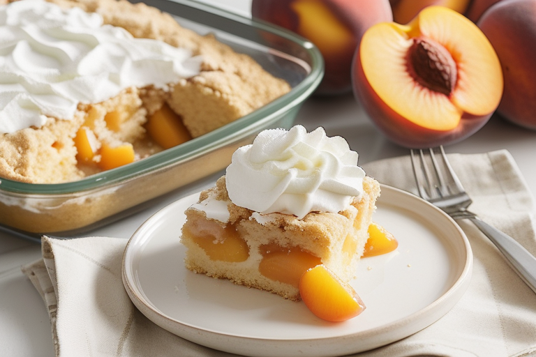 peach cobbler cake mix recipe