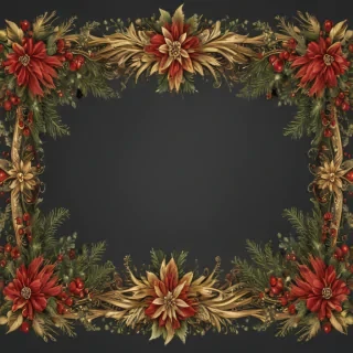 christmas border clipart
