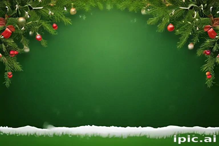 green christmas background