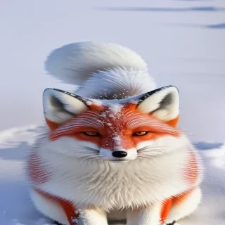 snow fox