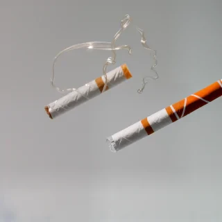 transparent cigarette