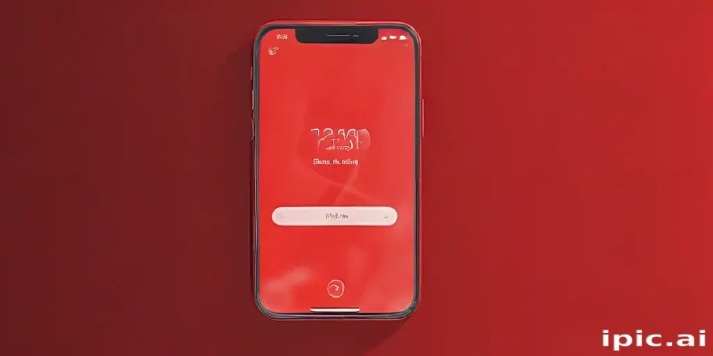 red lockscreen