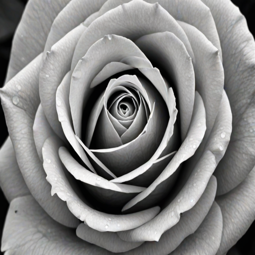 rose pictures in black and white