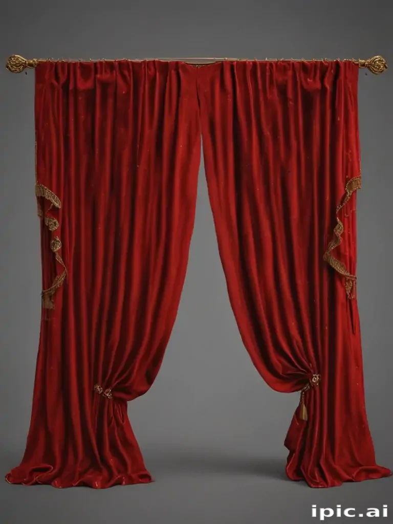 red curtain png