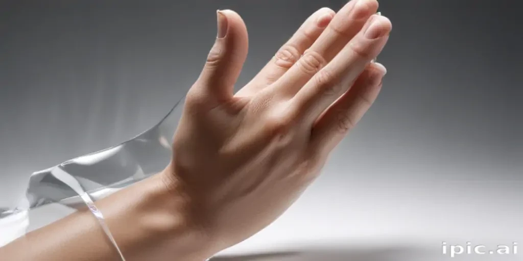 praying hands transparent