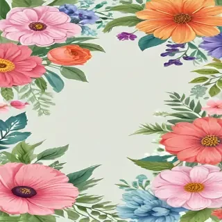 clipart borders flowers