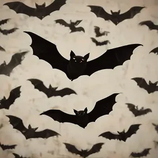 images of halloween bats