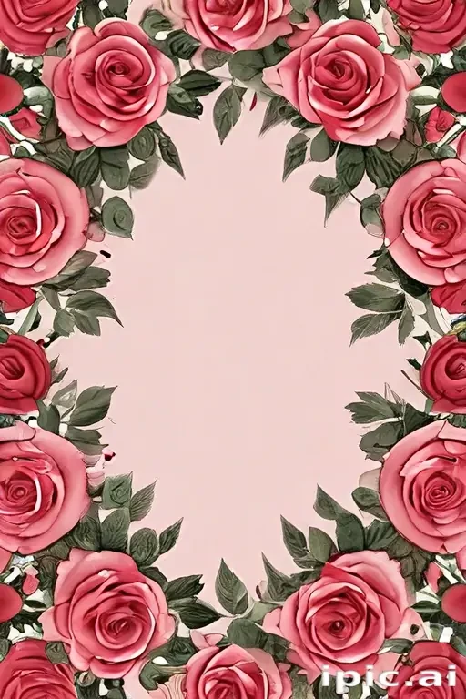 rose border