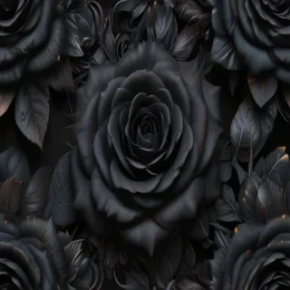 aesthetic black rose wallpaper