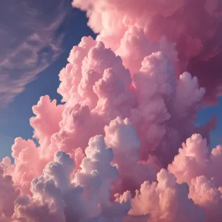 pink cloud wallpaper