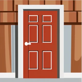 open door clip art