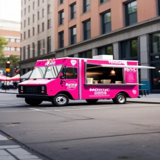 food truck mockup