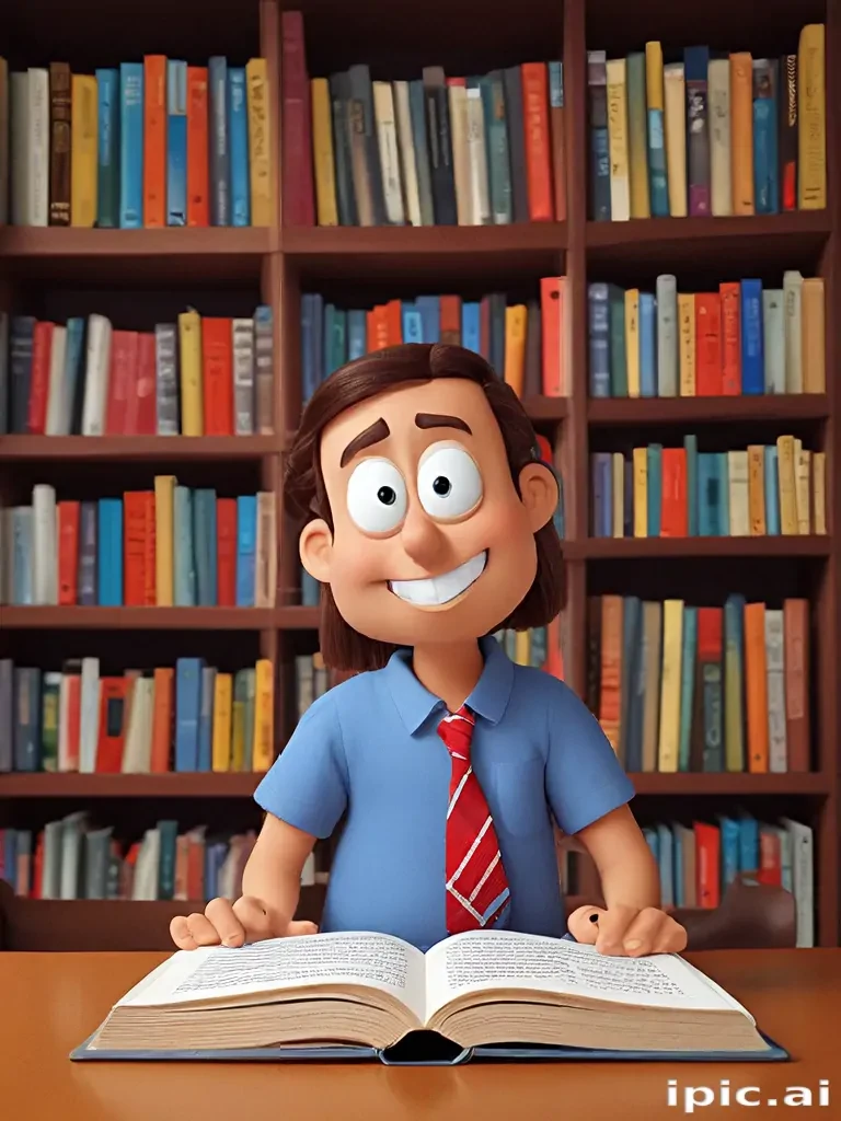 book cartoon image