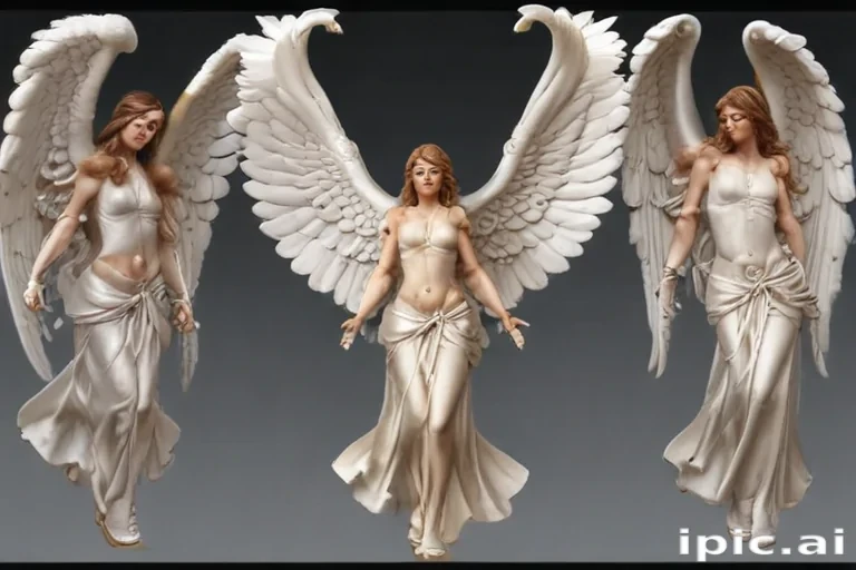 clipart of angels with wings
